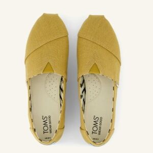 NEW ALPARGATA YELLOW TOME HERITAGE CANVAS, Size 11